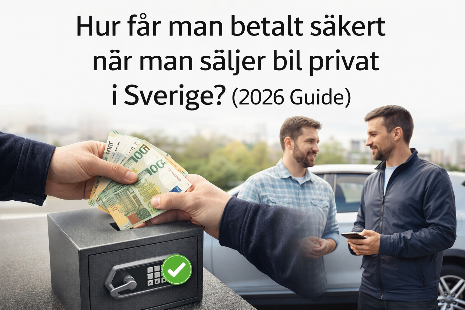 Hur får man betalt säkert när man säljer bil privat i Sverige? (2026 Guide)