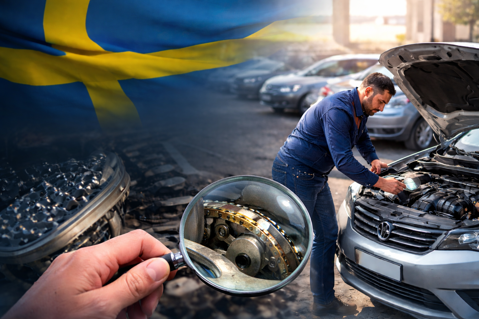 Dolda risker när du köper begagnad bil i Sverige (Guide 2026)